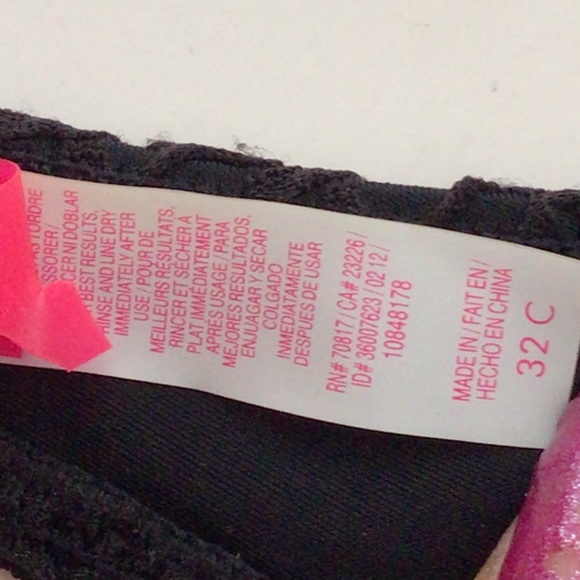 VICTORIAS SECRET THE GORGEOUS PUSH UP BIKINI TOP SIZE 32C - Picture 7 of 12